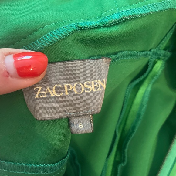 ZAC POSEN Green Dress - Picture 8 of 8